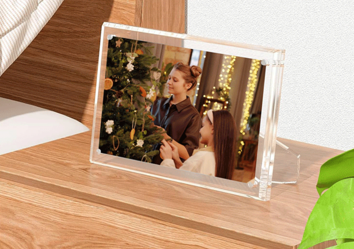 Acrylic Picture Frame with Stand